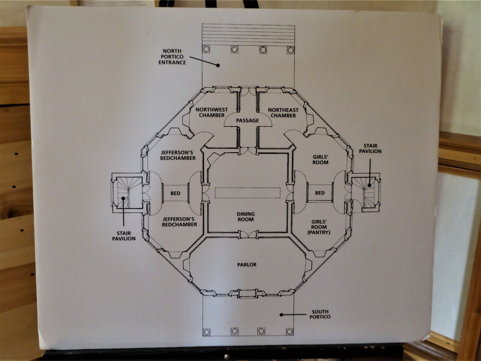 Poplar Forest floor plan